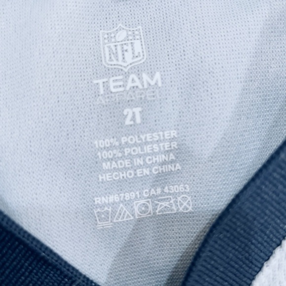 NFL Seattle Seahawks Toddler Jersey 2T shirt top - Picture 4 of 5